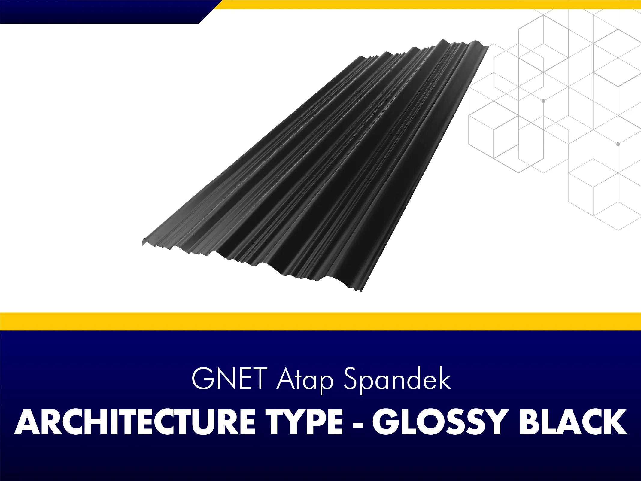 FRAME PRODUCT 2_GNET ROOF DECK - ARCHITECTURE TYPE BLACK