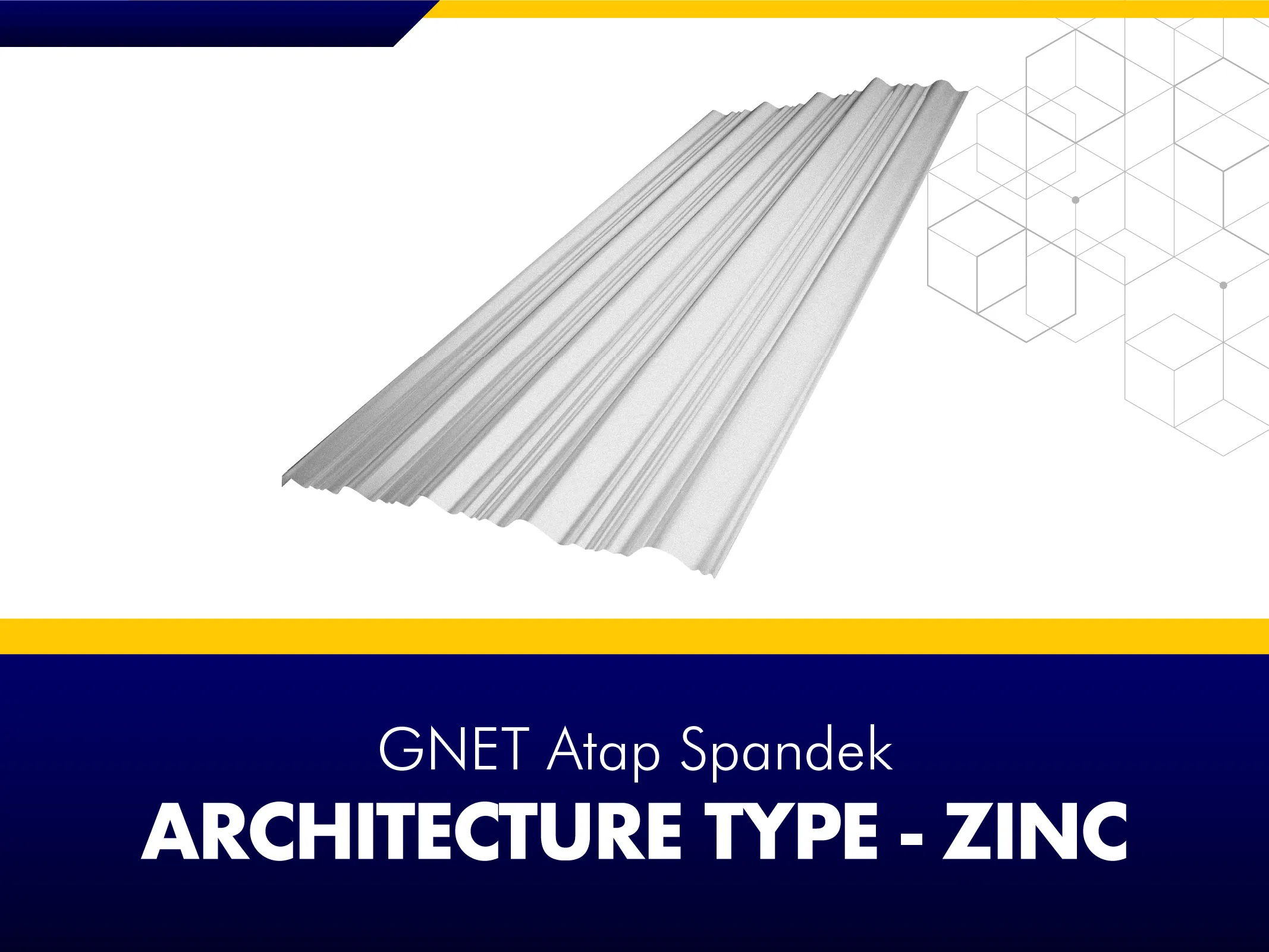 FRAME PRODUCT 2_GNET ROOF DECK - ARCHITECTURE TYPE ZINCALUME