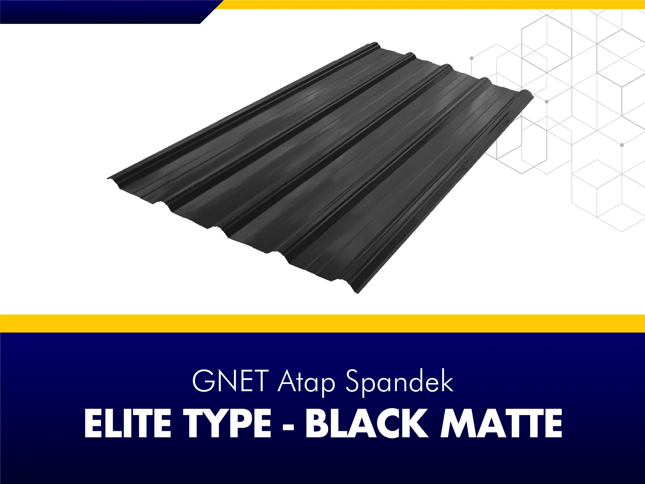 FRAME PRODUCT 2_GNET ROOF DECK - ELITE TYPE BLACK