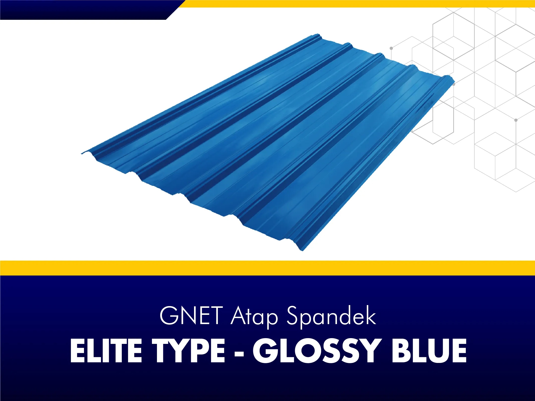 FRAME PRODUCT 2_GNET ROOF DECK - ELITE TYPE BLUE