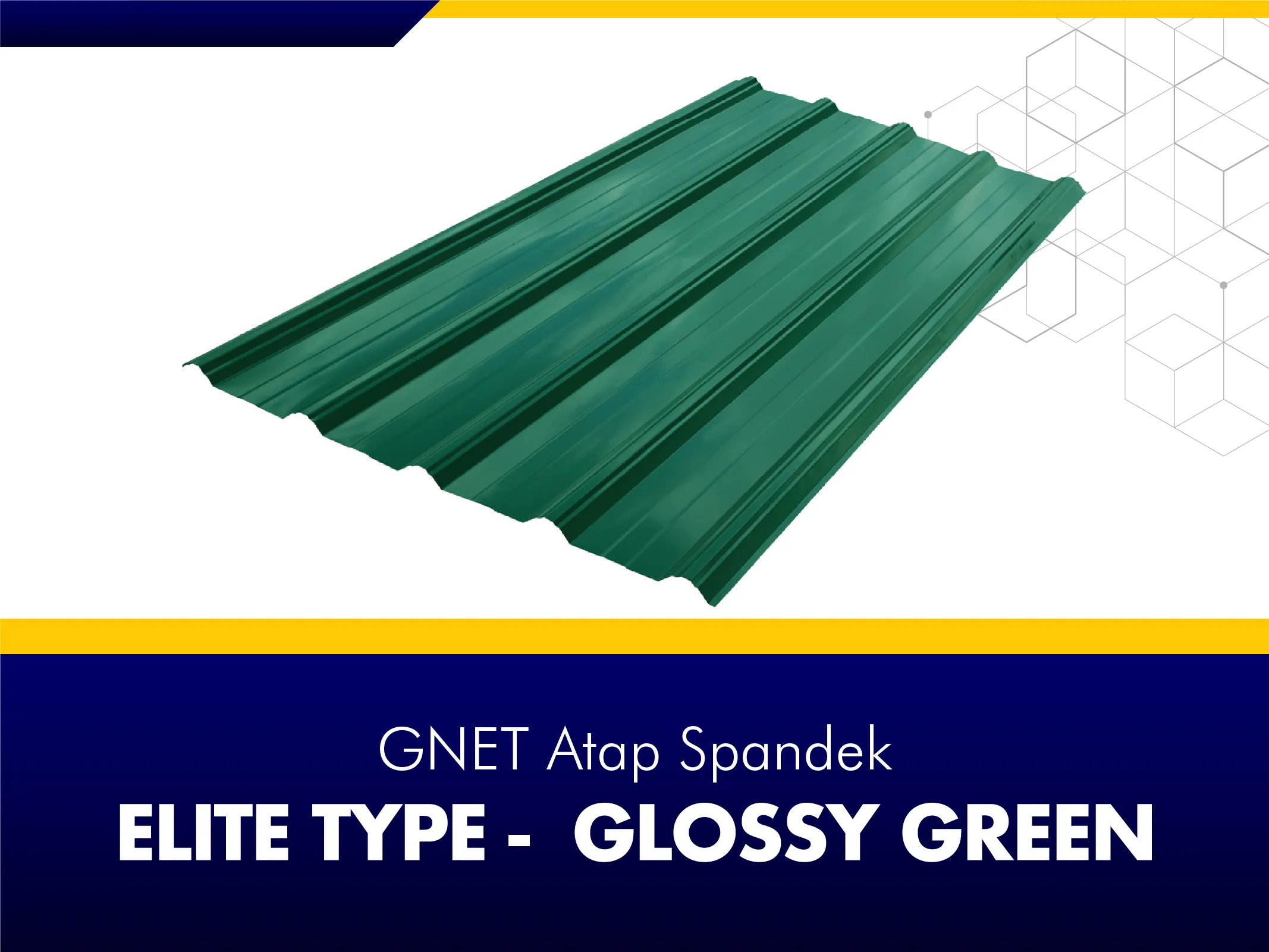 FRAME PRODUCT 2_GNET ROOF DECK - ELITE TYPE GREEN