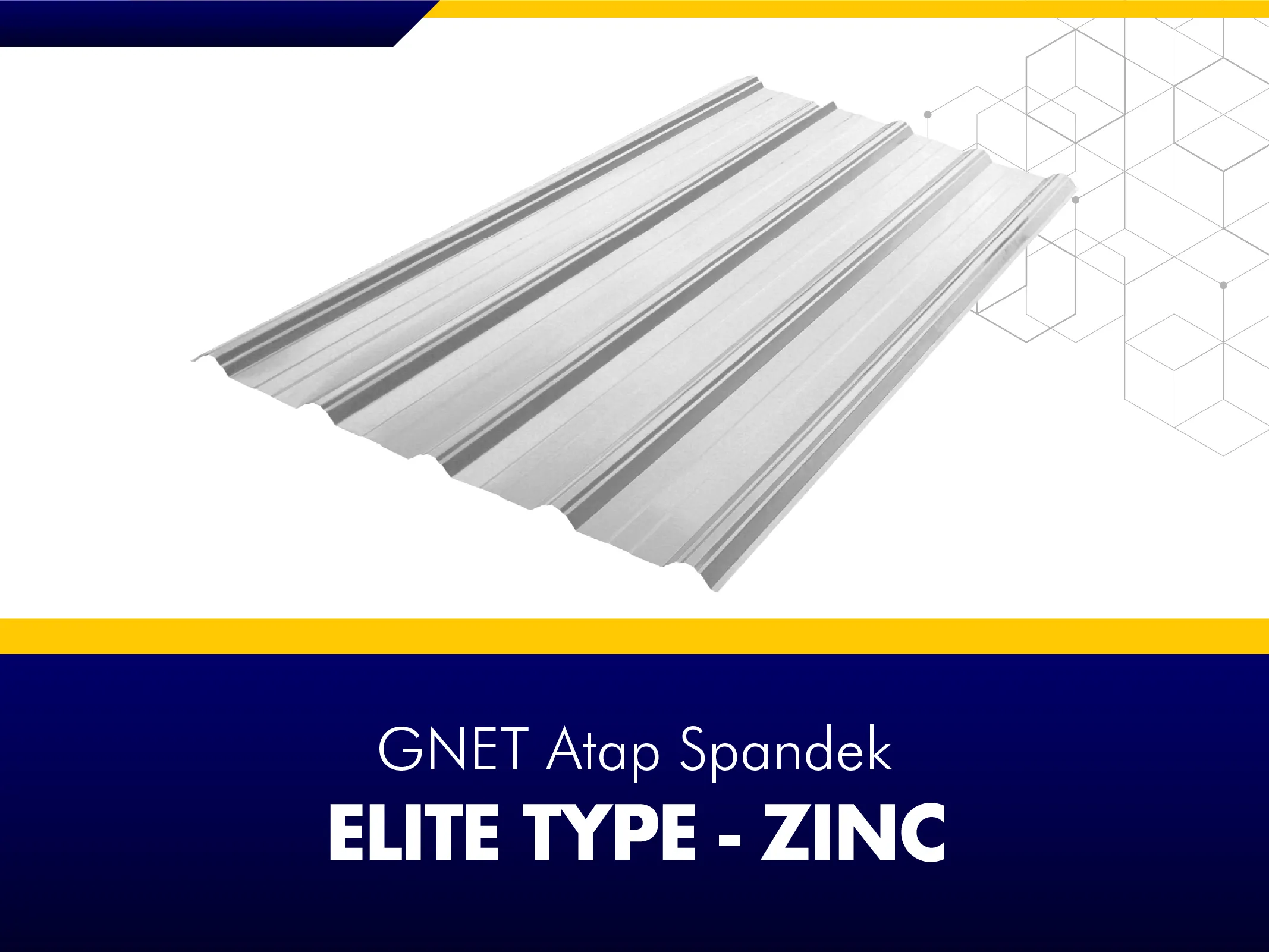 FRAME PRODUCT 2_GNET ROOF DECK - ELITE TYPE ZINCALUME