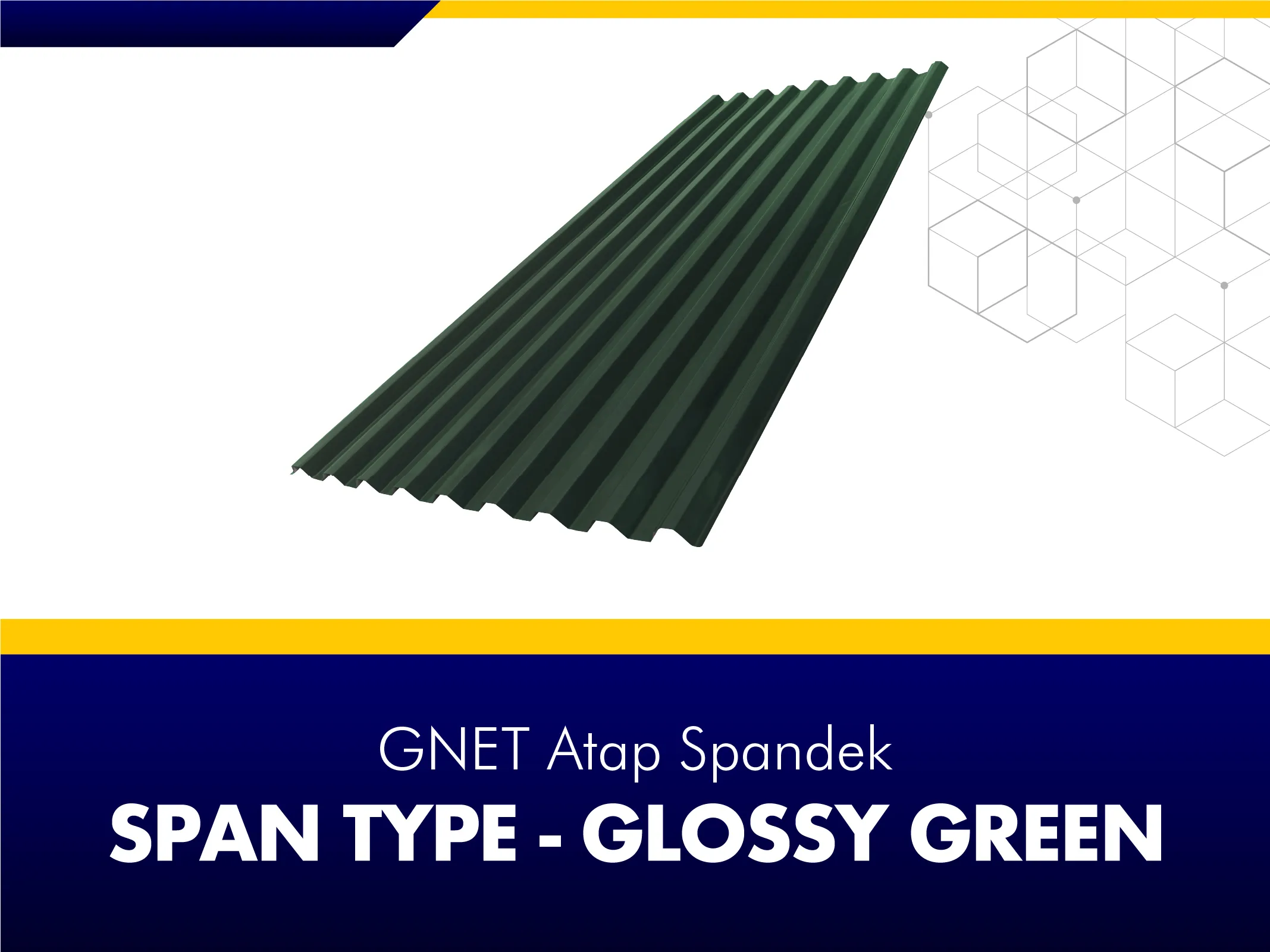 FRAME PRODUCT 2_GNET ROOF DECK - SPAN TYPE GREEN