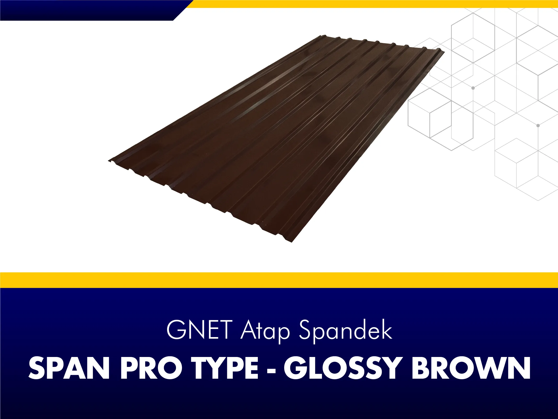FRAME PRODUCT 2_GNET ROOF DECK - SPAN PRO TYPE COKELAT