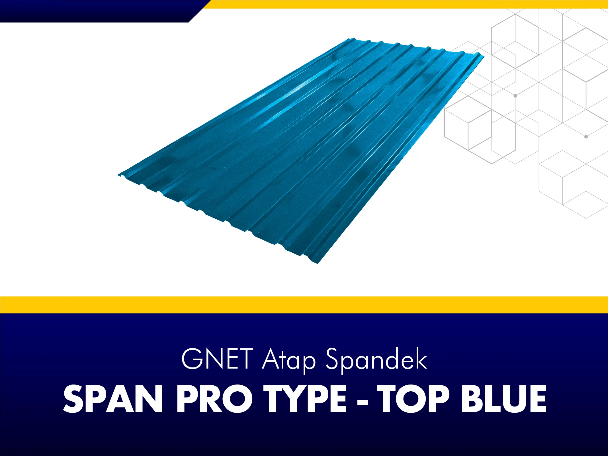 FRAME PRODUCT 2_GNET ROOF DECK - SPAN PRO TYPE TOP BLUE