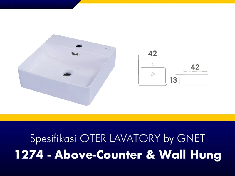 OTER Lavatory by GNET Tipe 1274