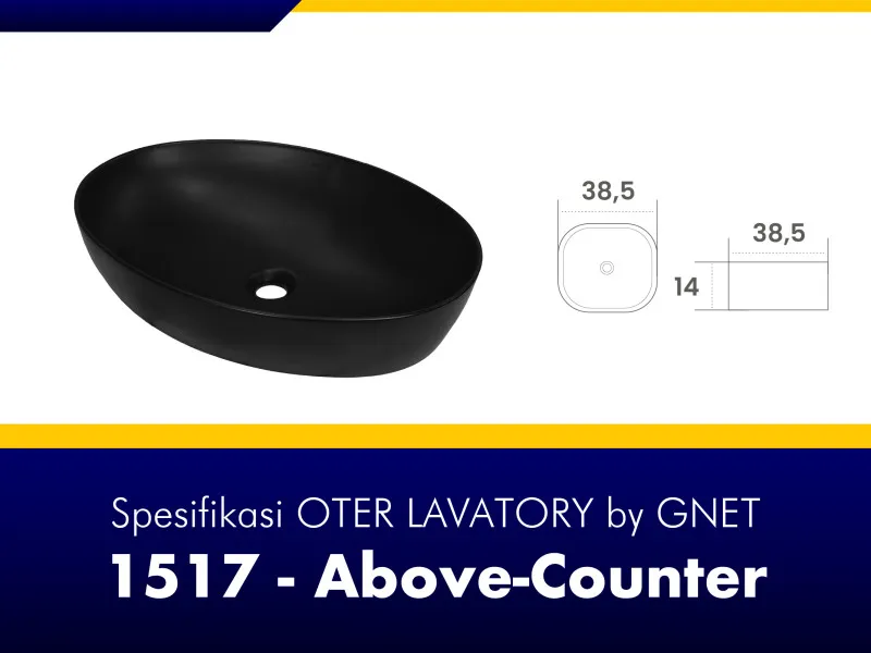 OTER Lavatory by GNET Tipe 1517