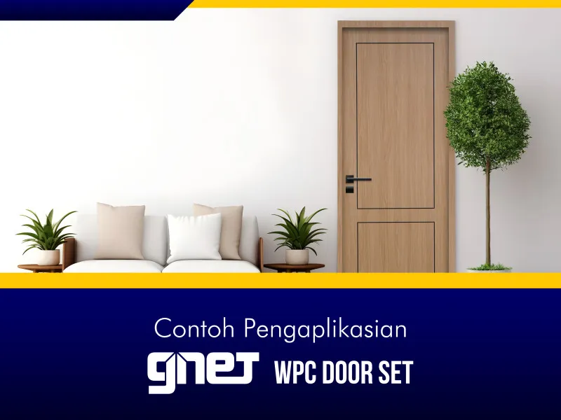 Pengaplikasian GNET WPC Door Set