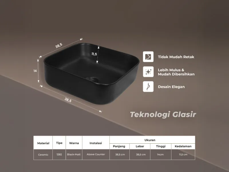 Lavatory by GNET Tipe 1282