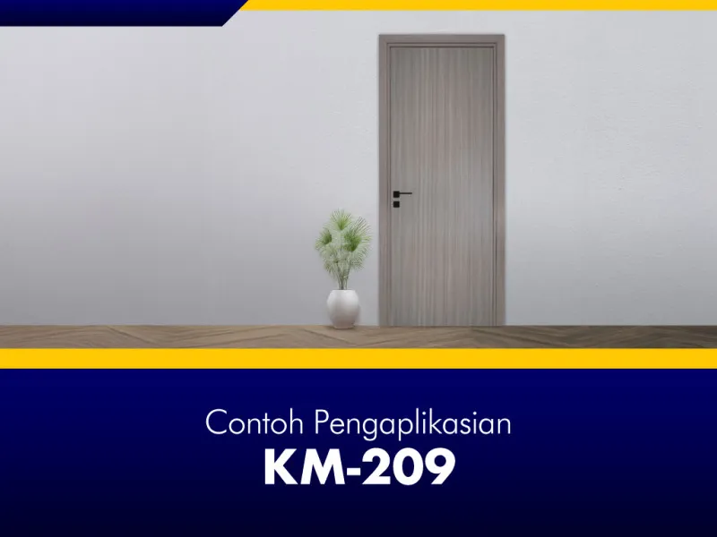 GNET WPC Door Set Tipe KM-209_Contoh Pengaplikasian