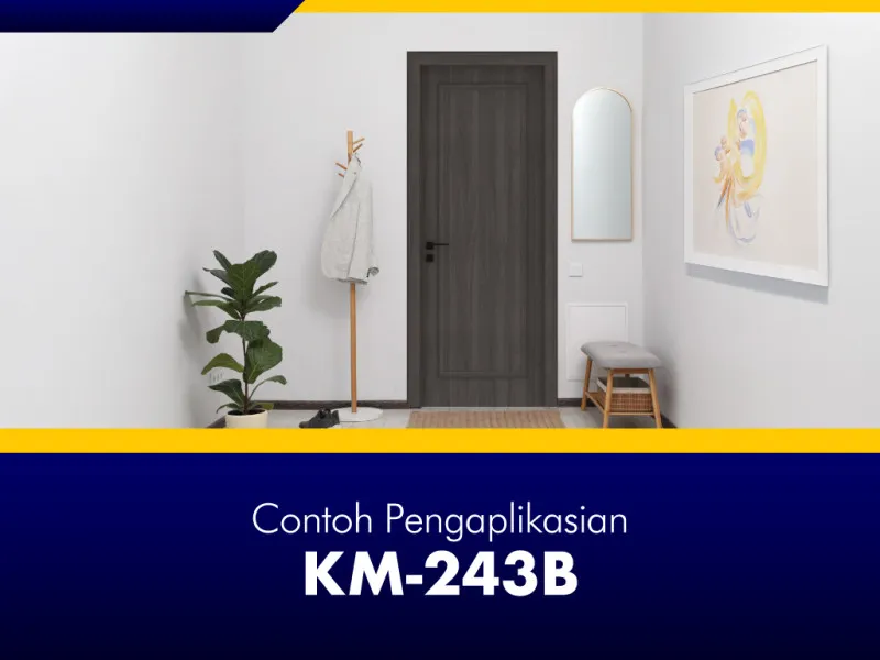 GNET WPC Door Set Tipe KM-243B_Contoh Pengaplikasian