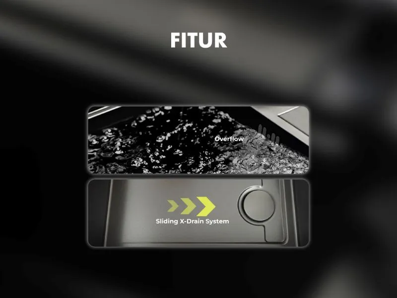 Fitur Kitchen Sink Luxuric SG-8048AR1