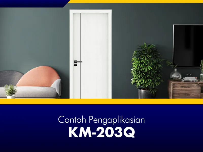 GNET WPC Door Set Tipe KM-203Q_Contoh Pengaplikasian