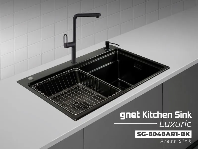 Kitchen Sink SG-8048AR1 BK