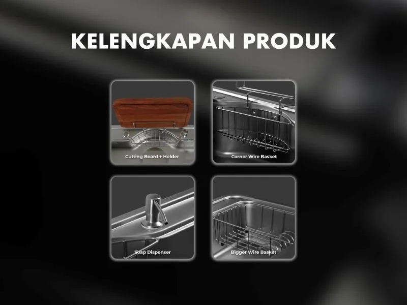 Kelengkapan Produk Luxuric SG-8850AR1 EBSV