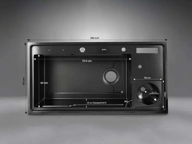 Ukuran Luxuric H-10053US EBBK