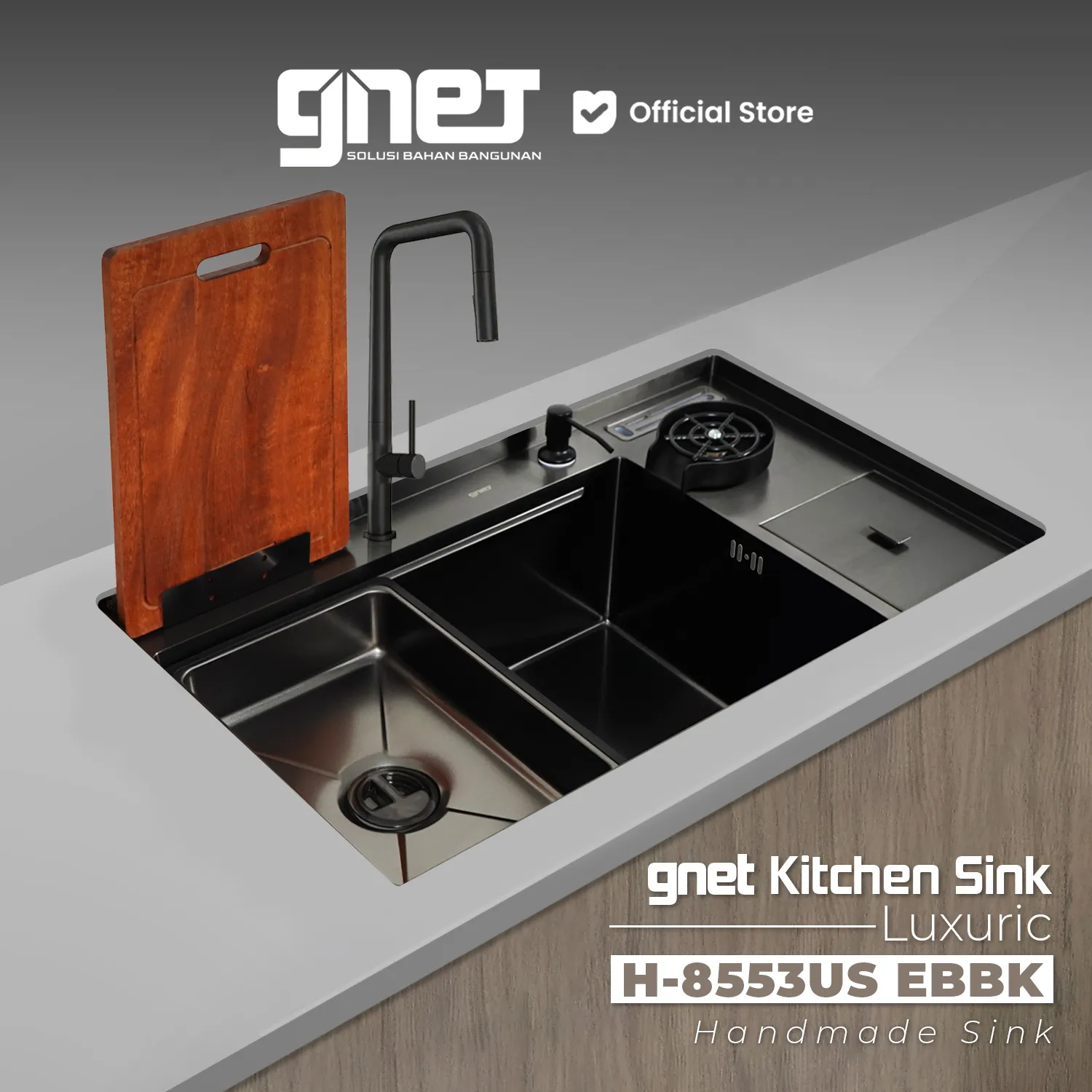 Kitchen Sink H-8553US EBBK