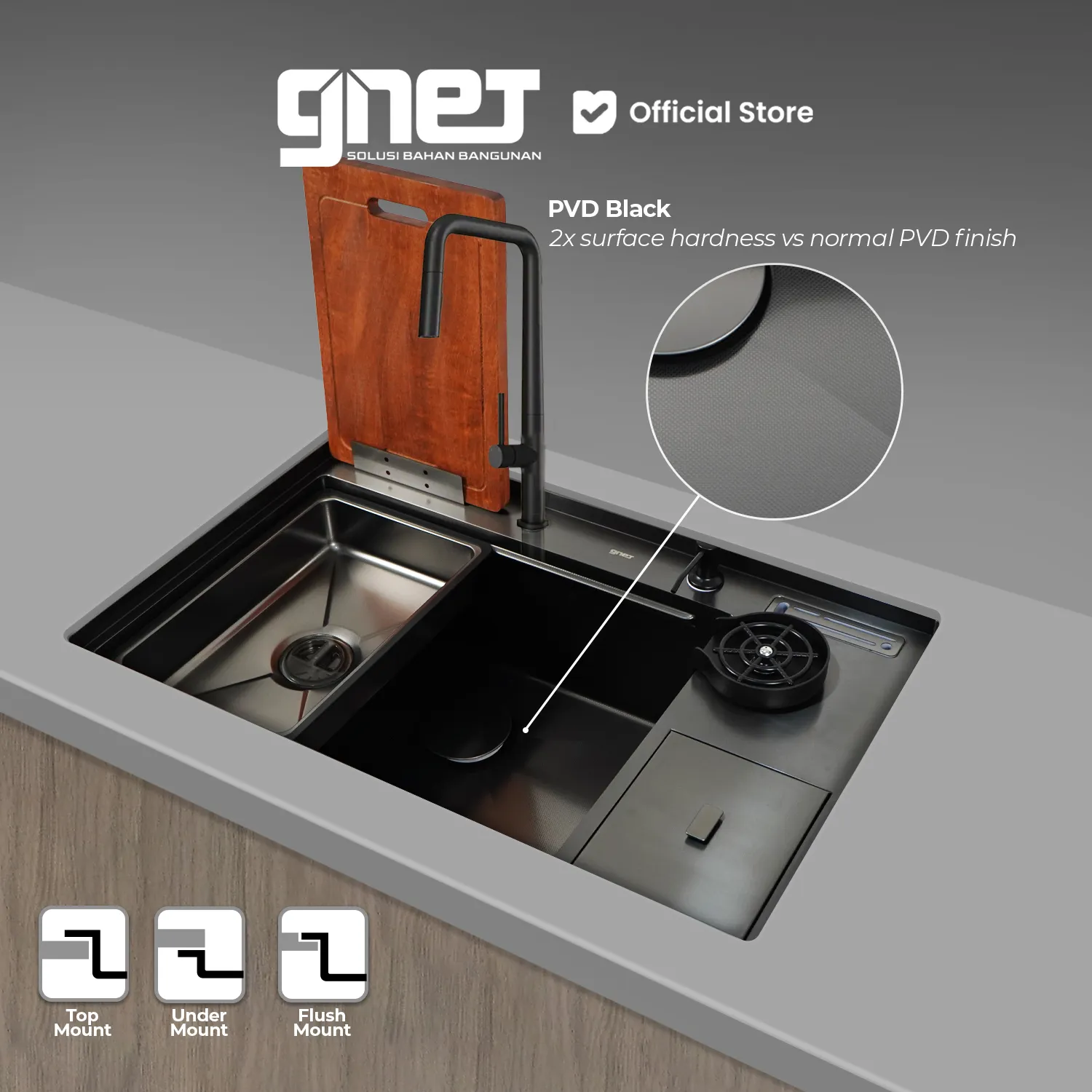 Contoh Pemasangan Luxuric H-8553US EBBK