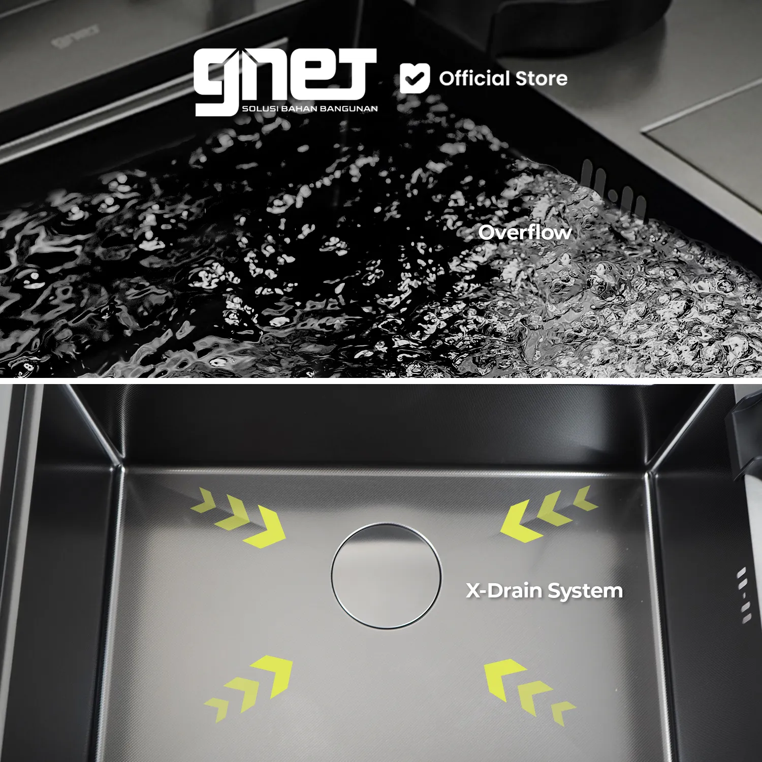 Fitur Kitchen Luxuric H-8553US EBBK