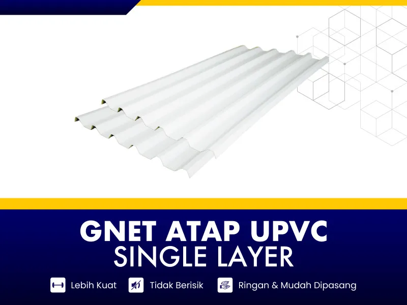 GNET Atap UPVC Single Layer USP