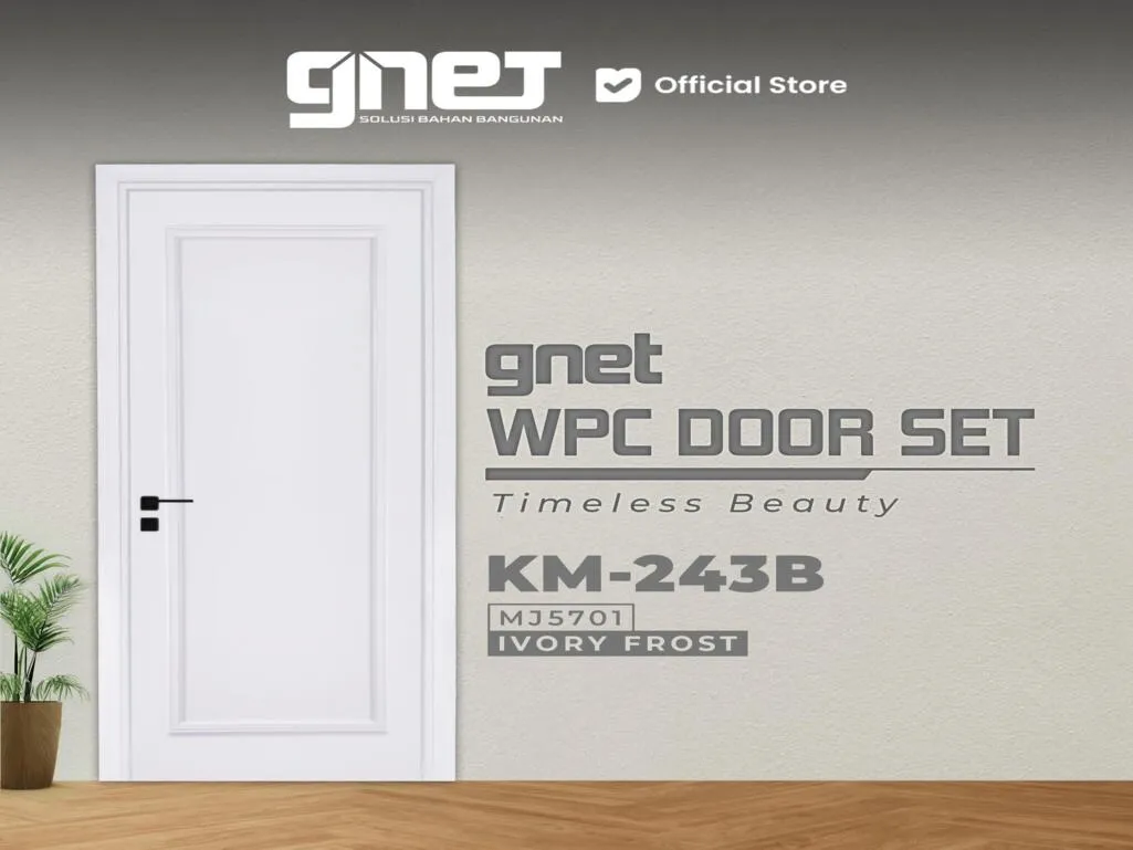 GNET WPC Door Set Tipe KM-244B