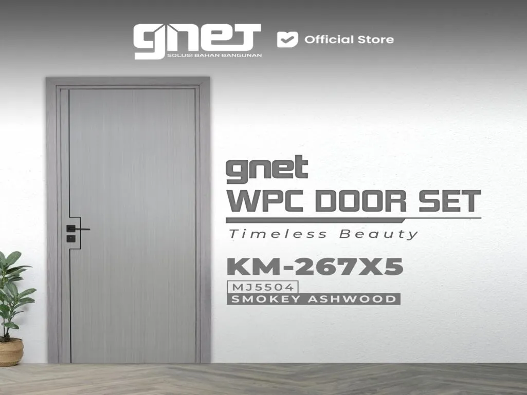 GNET WPC Door Set Tipe KM-267X5