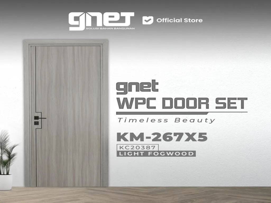 GNET WPC Door Set Tipe KM-267X5