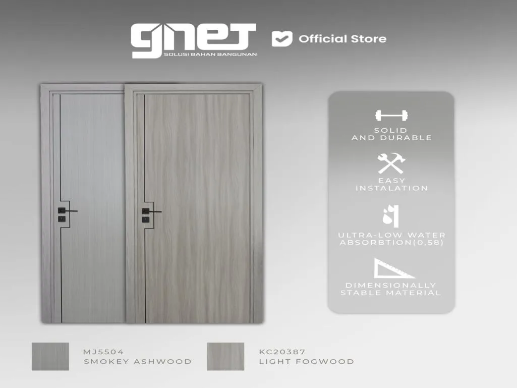 GNET WPC Door Set Tipe KM-267X5 Varian