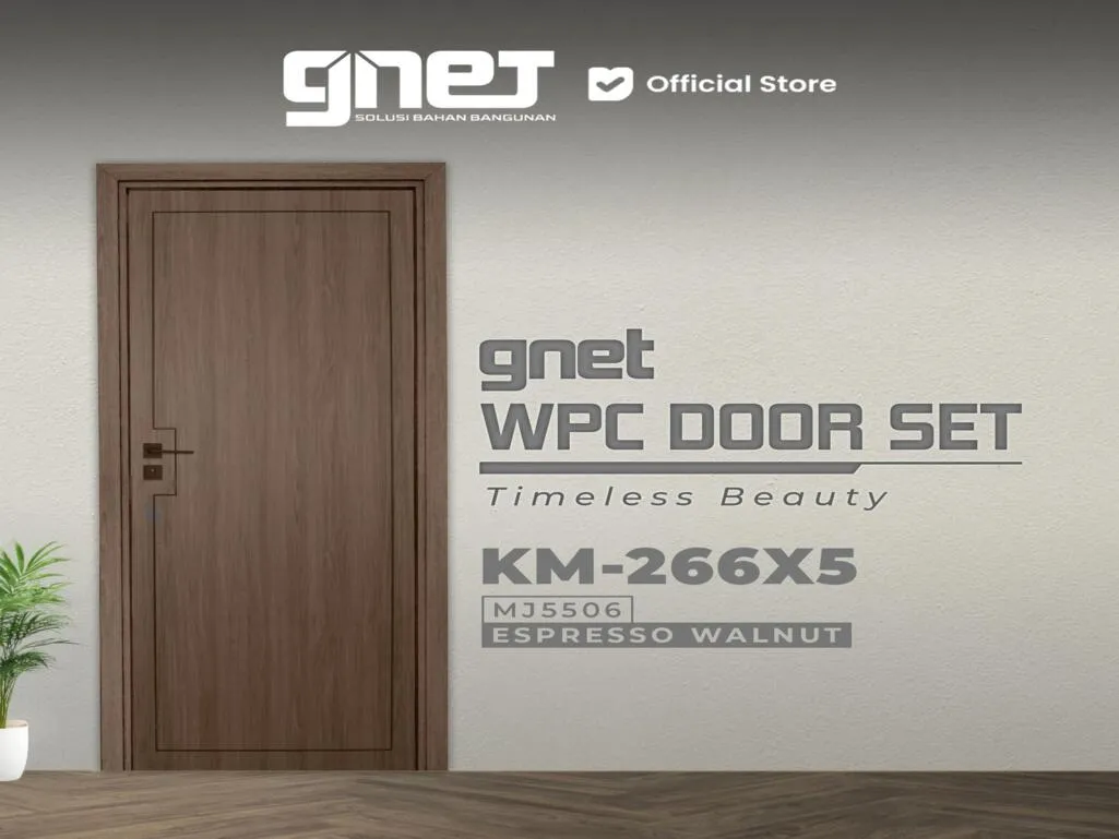 GNET WPC Door Set Tipe KM-266x5