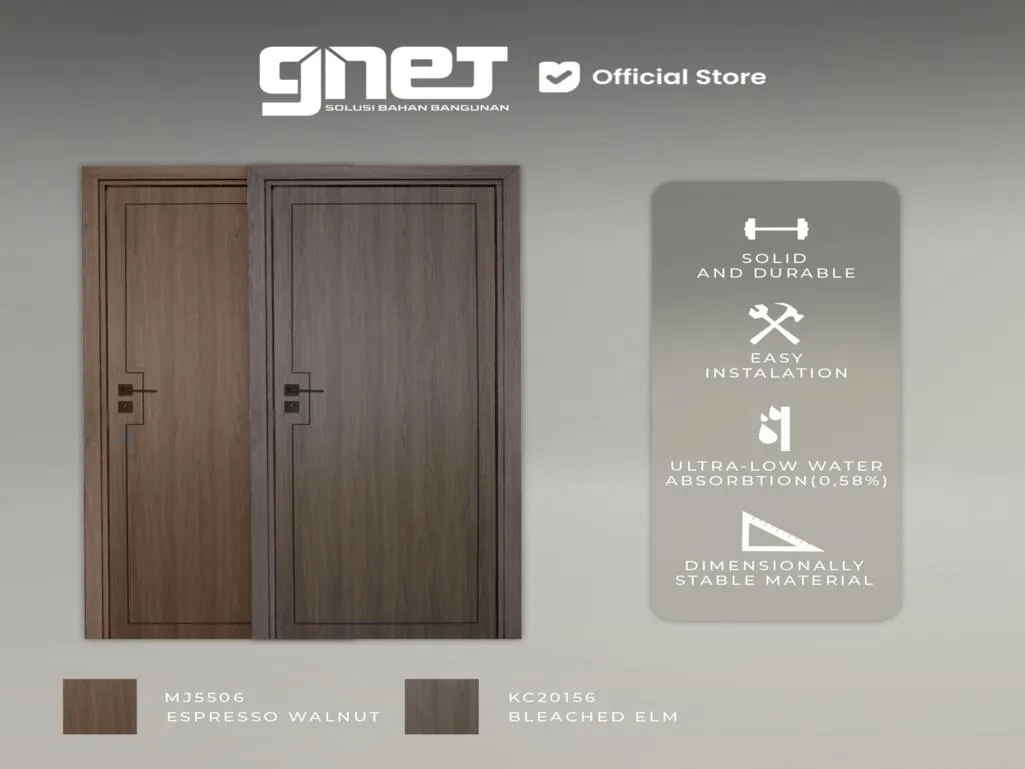 GNET WPC Door Set Tipe KM-266X5 Keunggulan