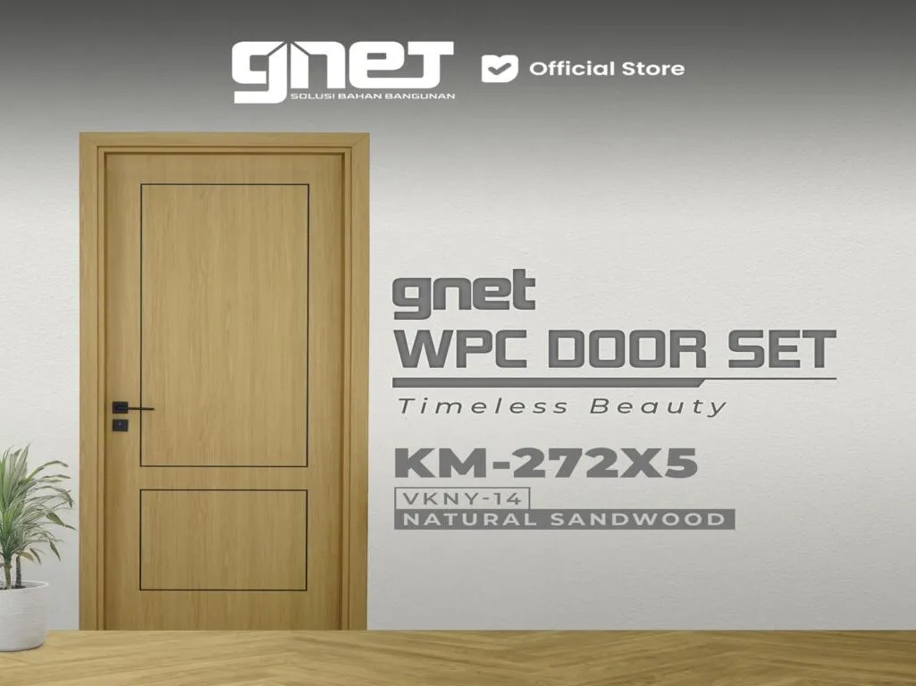 GNET WPC Door Set Tipe KM-272X5