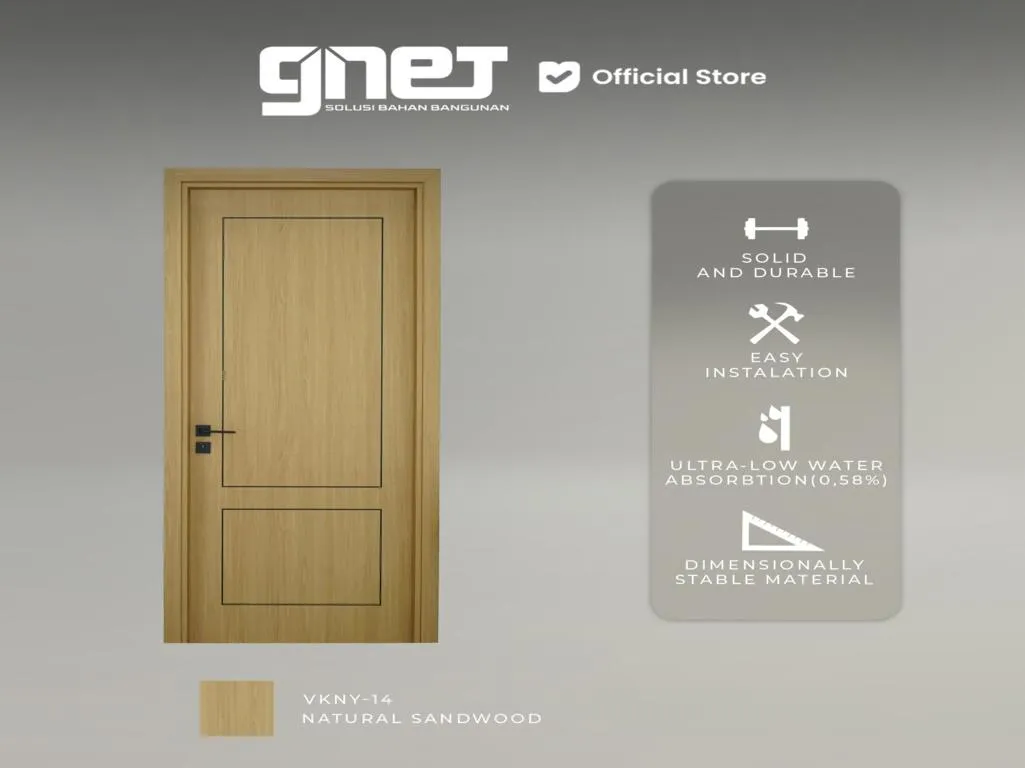 GNET WPC Door Set Tipe KM-272X5 Varian