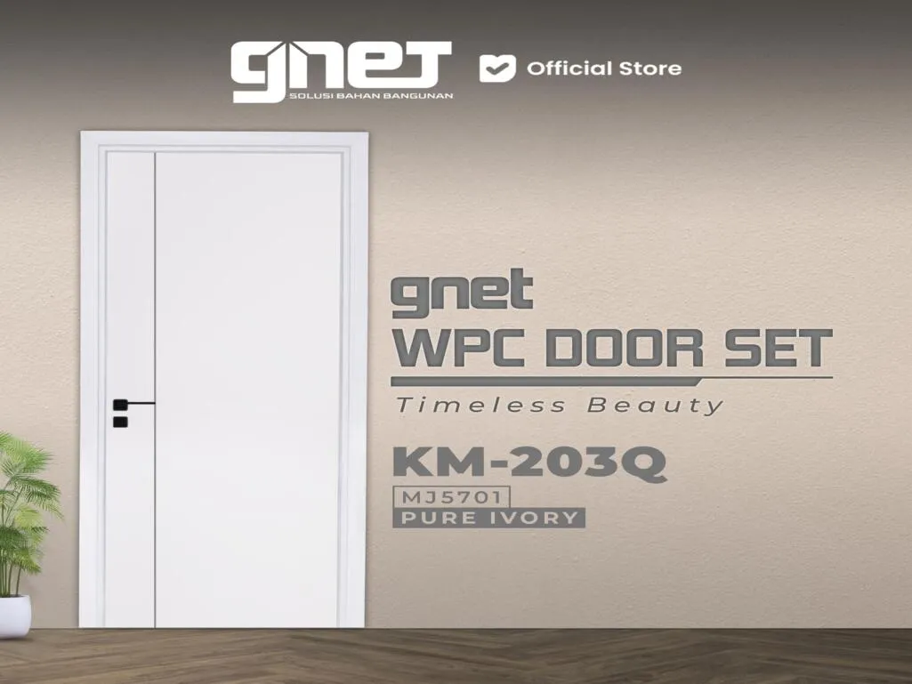 GNET WPC Door Set Tipe KM-203Q
