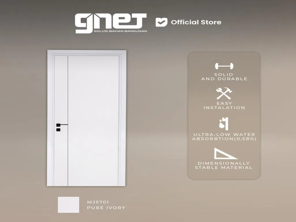 GNET WPC Door Set Tipe KM-203Q Keunggulan