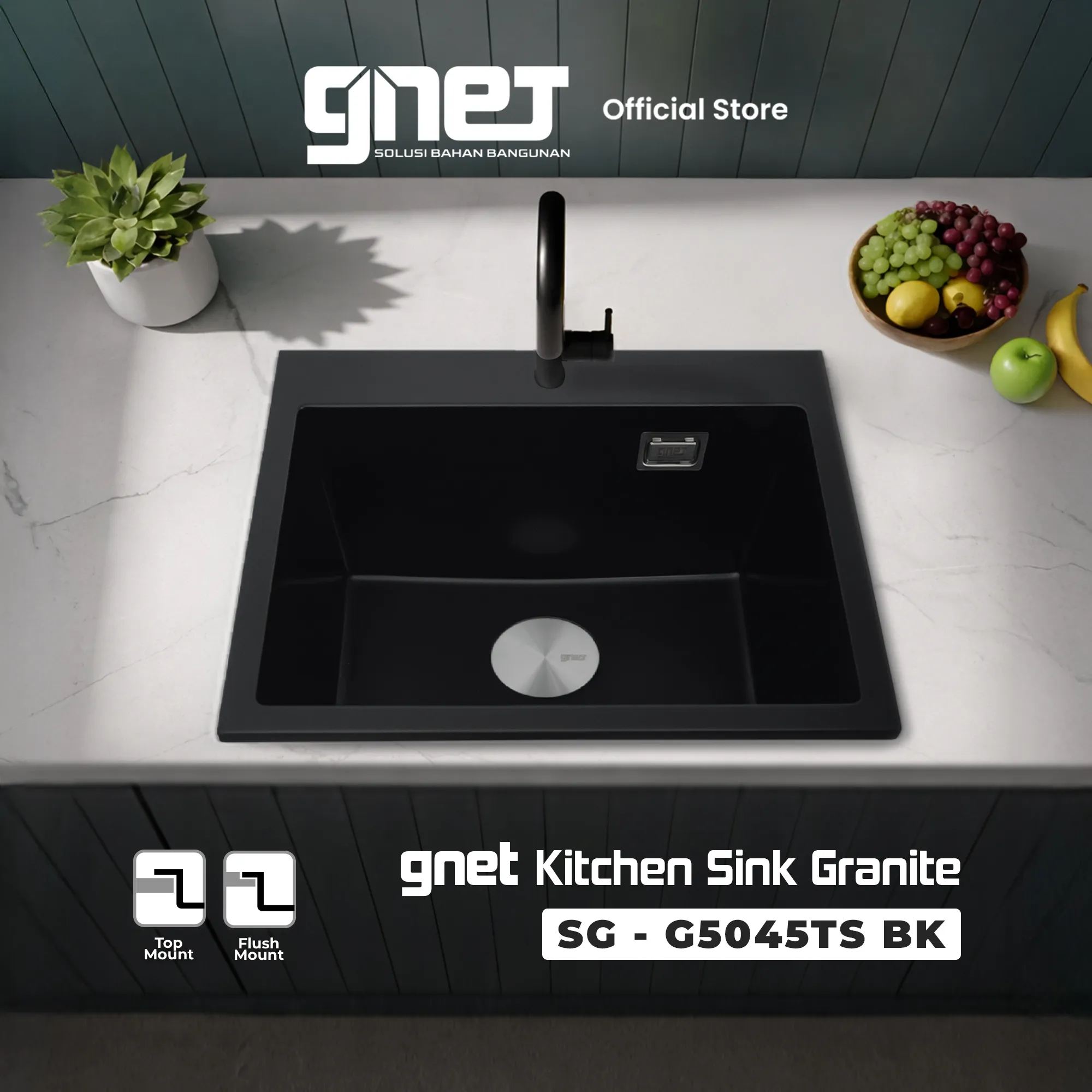 Contoh Pemasangan Tipe SG - G5045TS BK