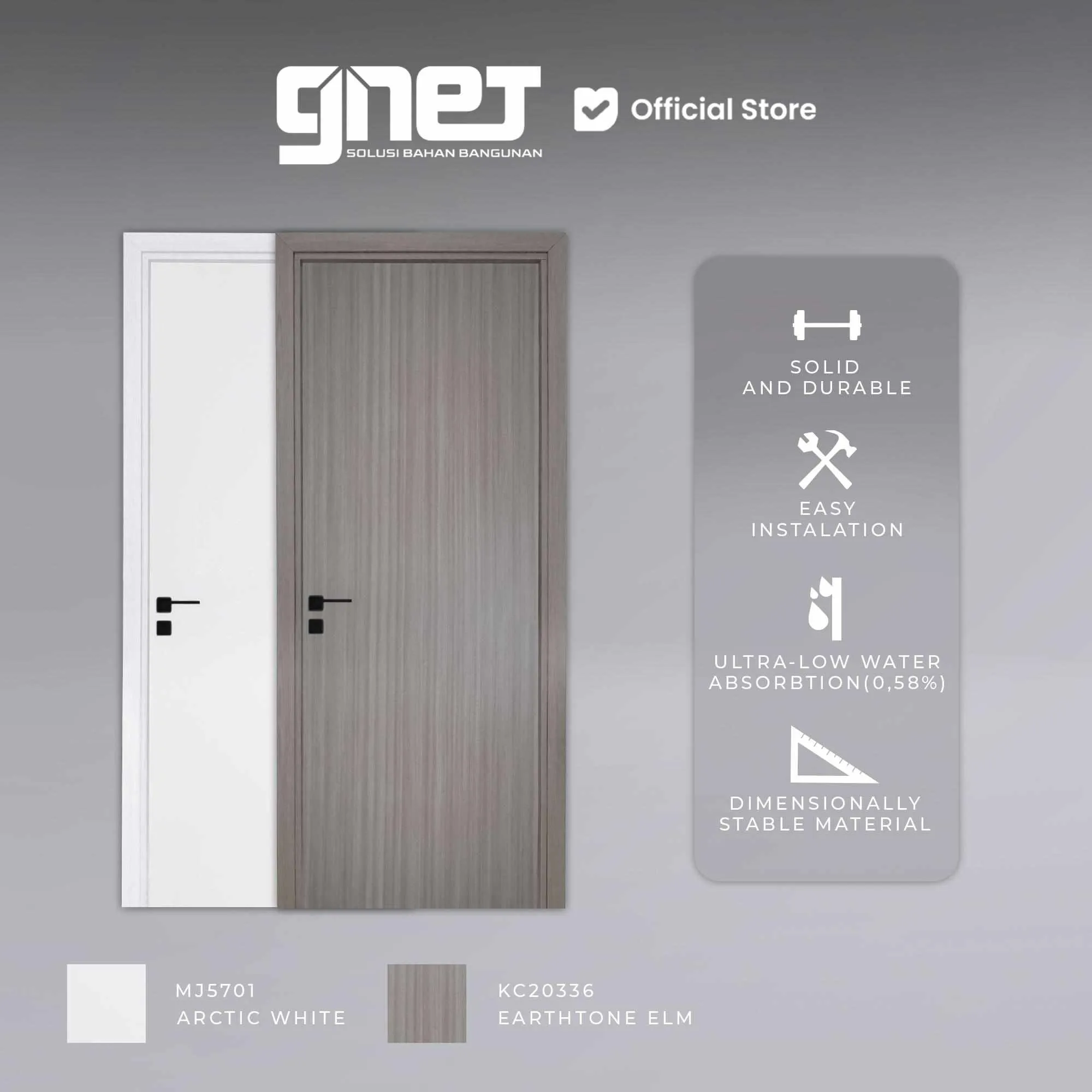 GNET WPC Door Set Tipe KM-244B Varian