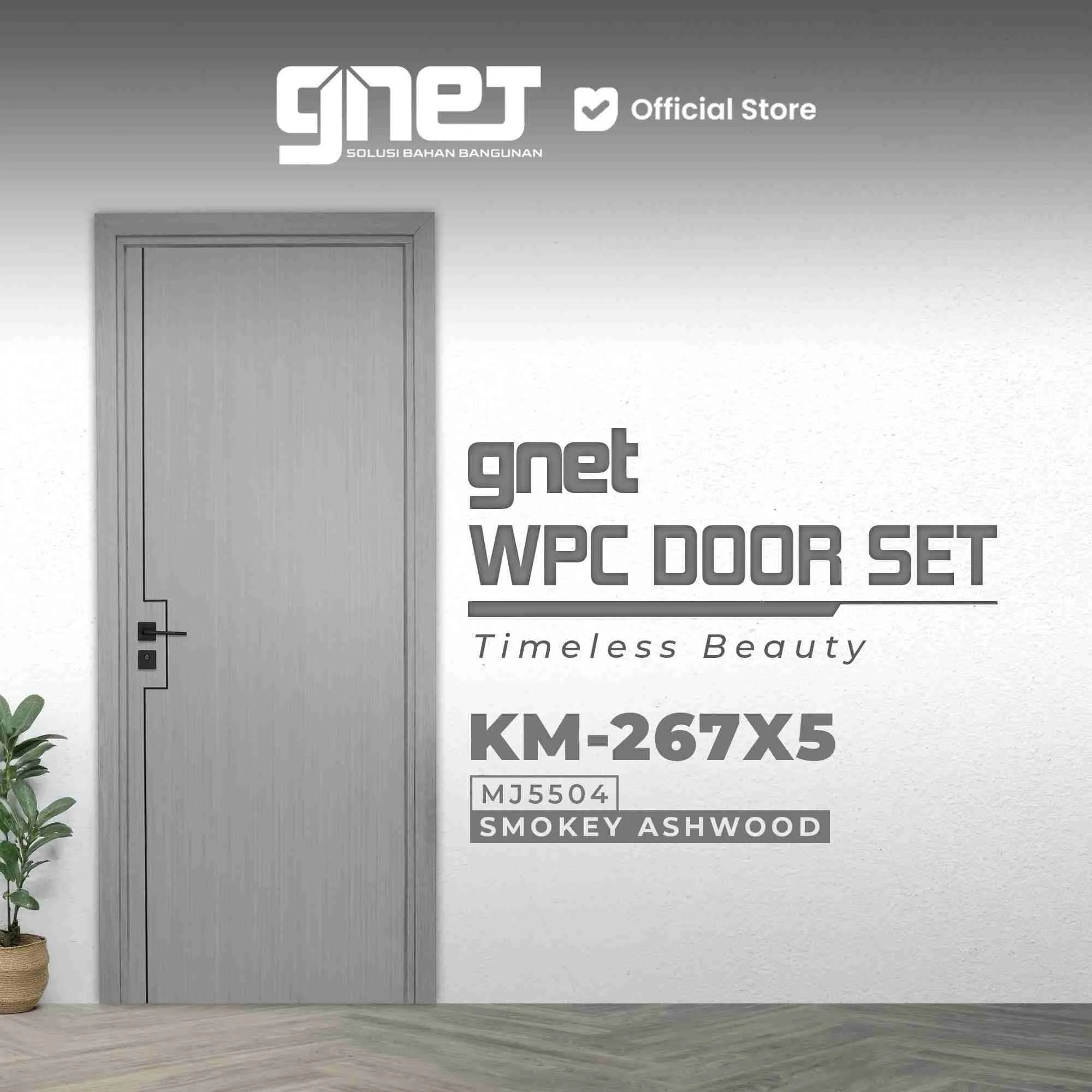 GNET WPC Door Set Tipe KM-267X5