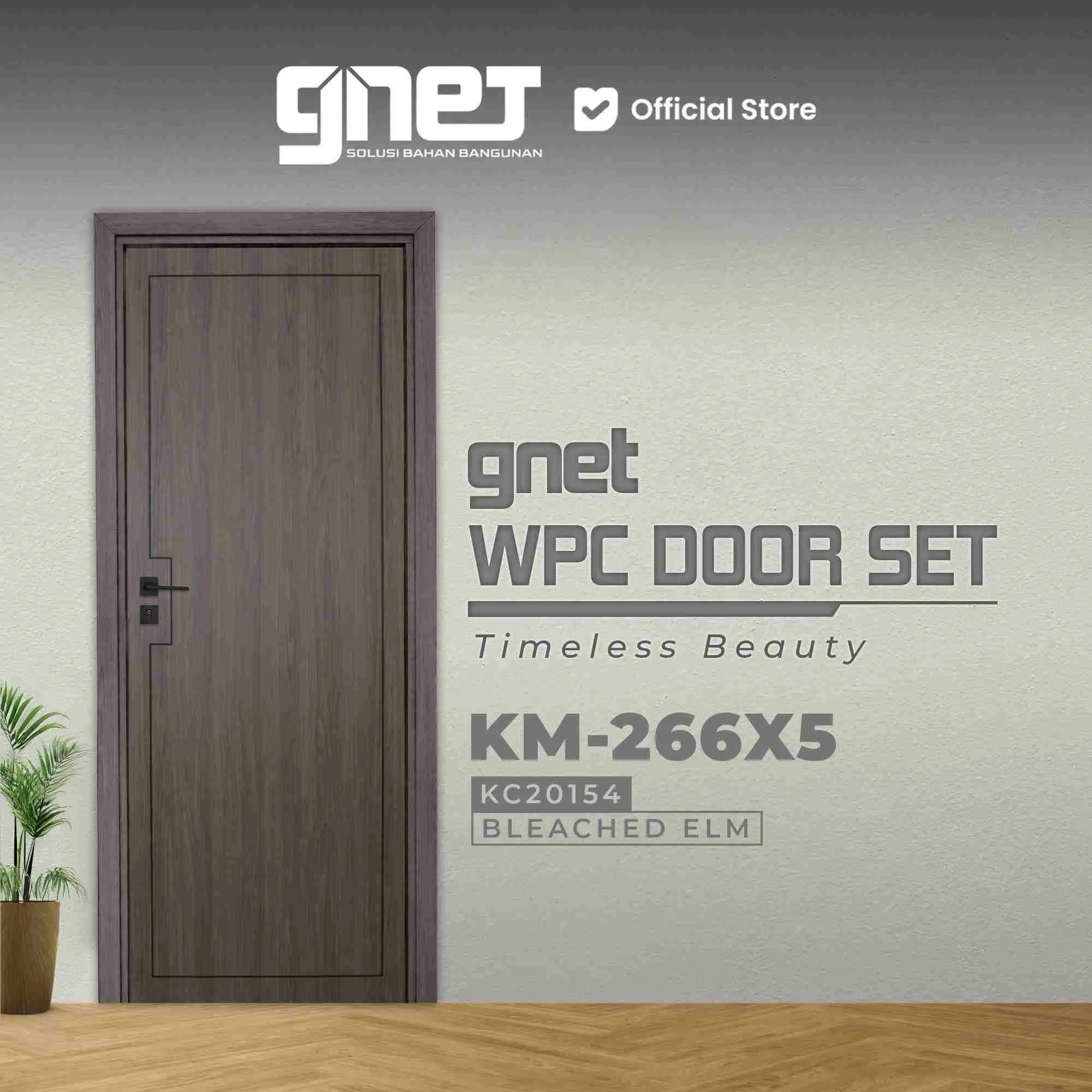 GNET WPC Door Set Tipe KM-266X5 Varian