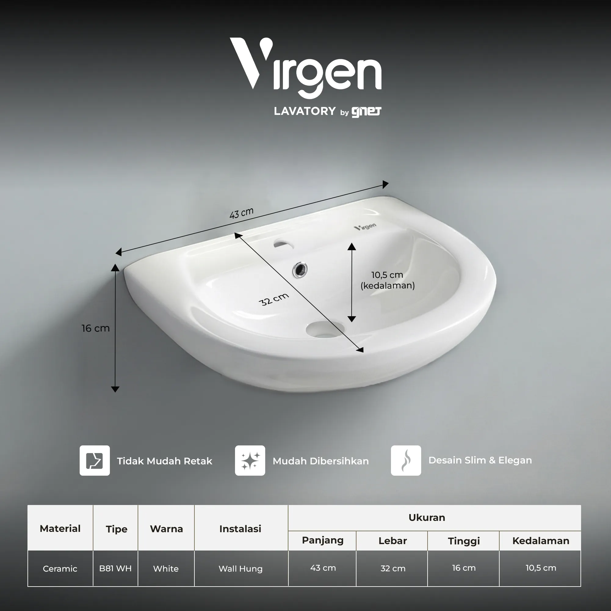 USP Virgen Lavatory