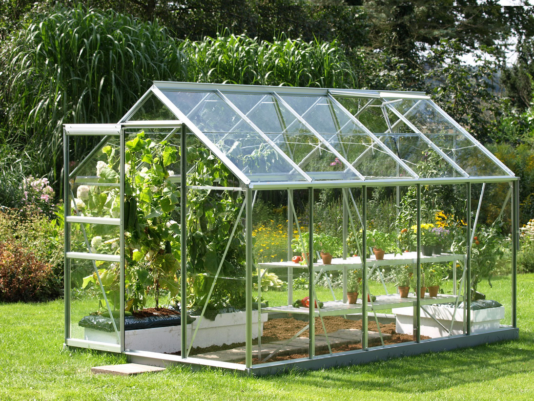desain greenhouse sederhana baja ringan kaca