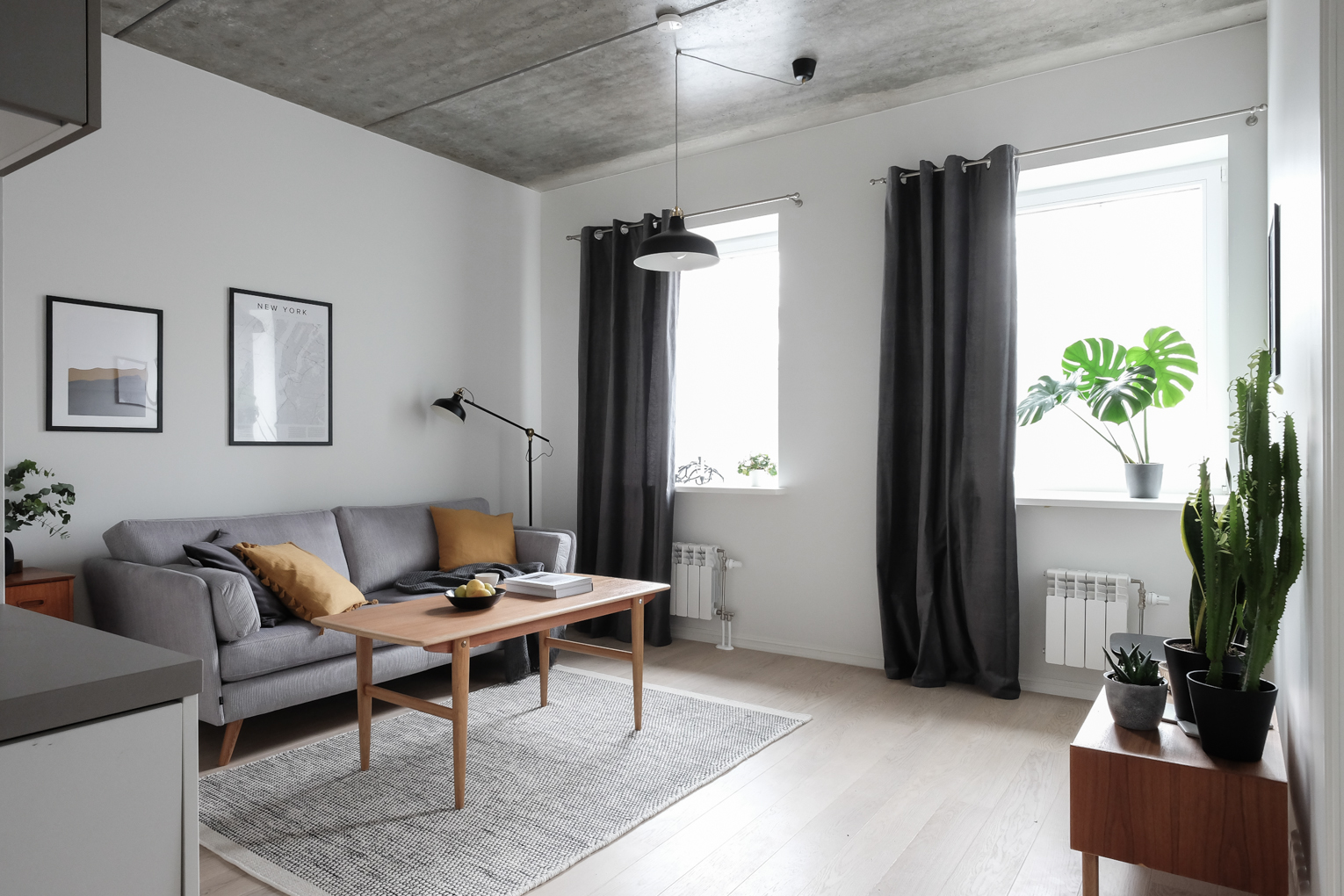 plafon rumah minimalis scandinavian