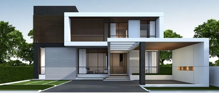 fasad rumah minimalis
