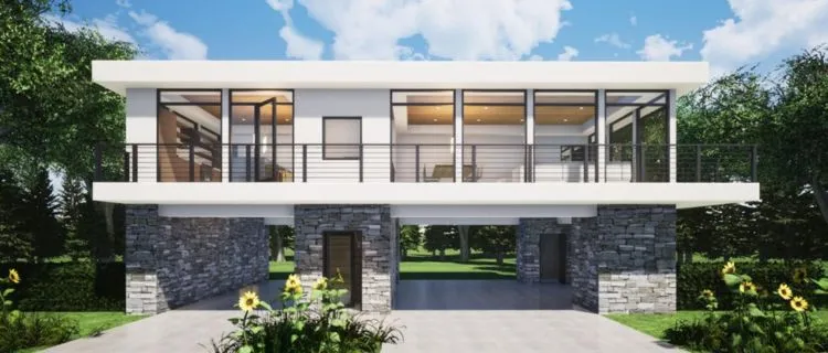 rumah panggung modern