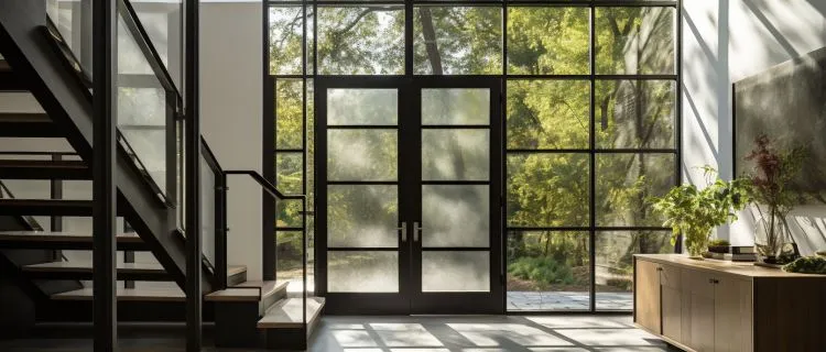 model pintu aluminium mewah