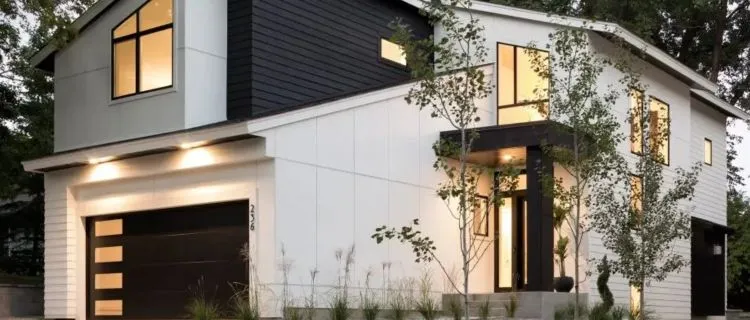 Desain Rumah Hitam Putih Minimalis