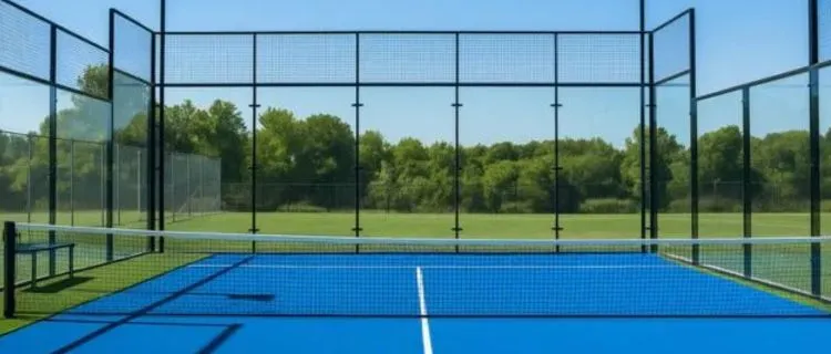 Lapangan Padel Desain Standar