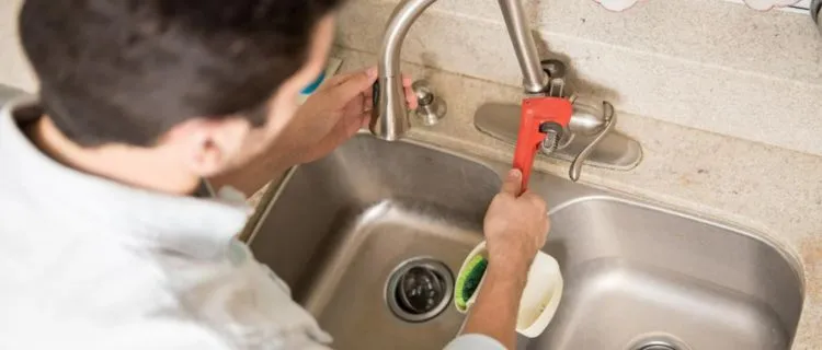 cara pasang kitchen sink