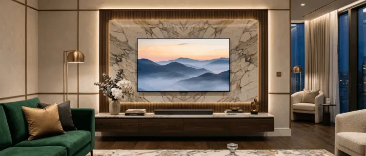 10 Inspirasi Backdrop TV Elegan Mewah untuk Rumah Modern