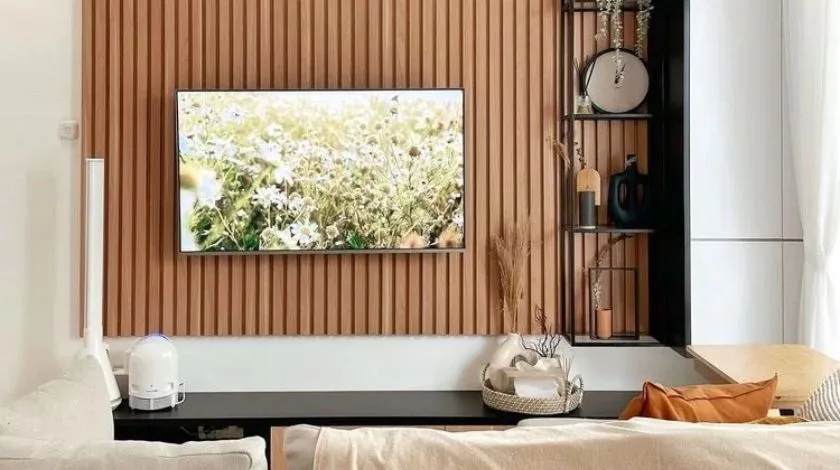 cara pasang panel dinding PVC