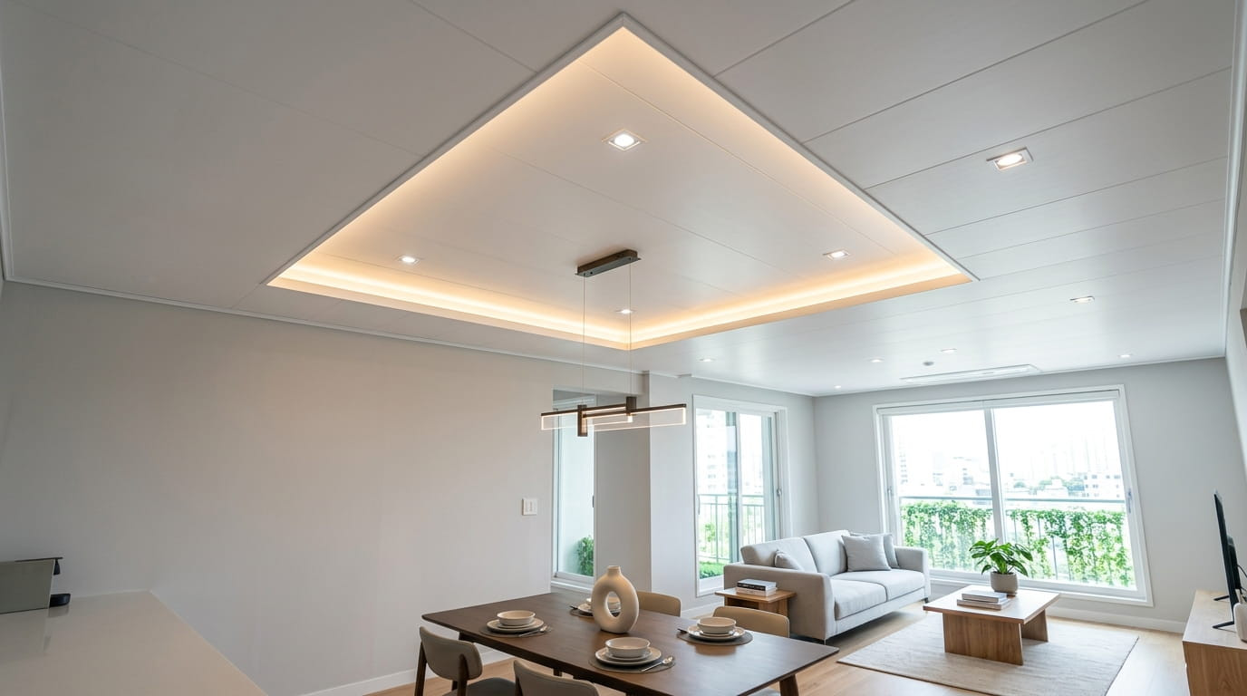 cara pasang plafon pvc rangka hollow